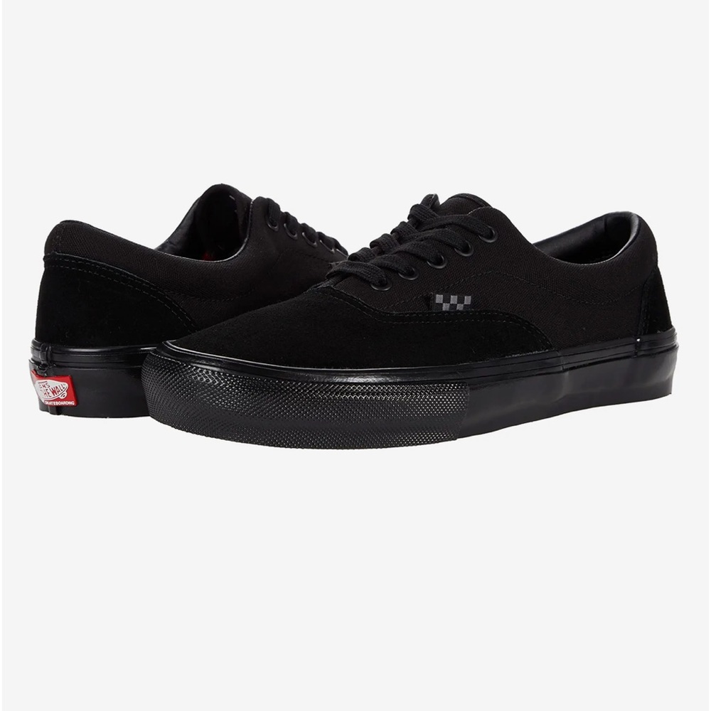 Vans Skate Era Skateboarding Popcush Black Leather Su… Gem